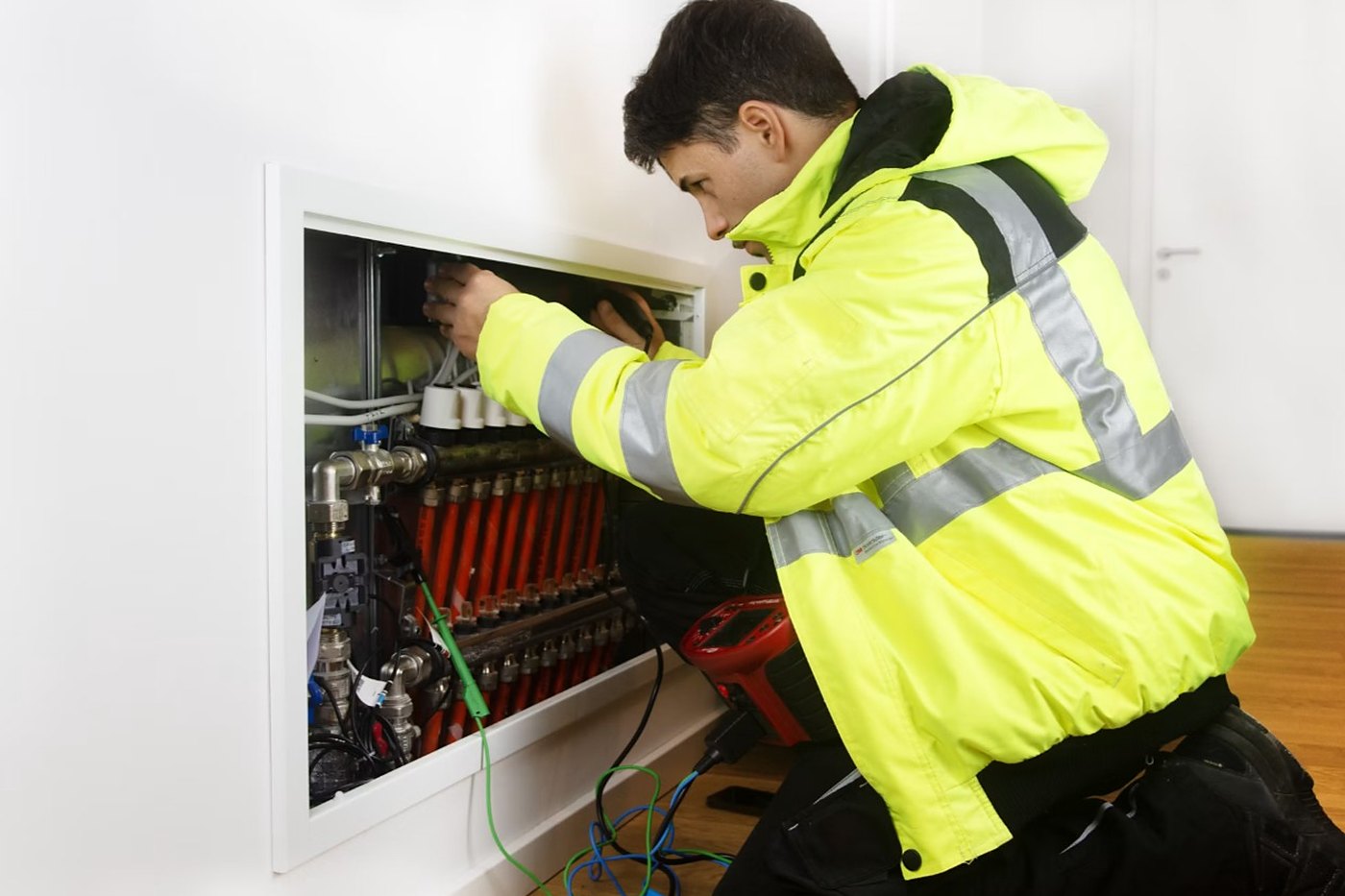 Adjusting a thermostatic radiator valve